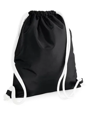 Produktbild von BagBase BG110 | Icon Drawstring Backpack / 40 x 48 cm - Farbe: Black - Größe: 40 x 48 cm