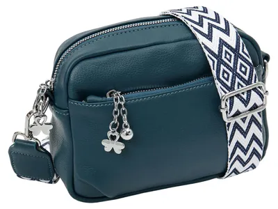 Produktbild von Leoberg Clutch Bag Umhängetasche mit verstellbaren Gurt - Schultertasche in Blau-315108