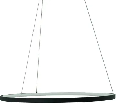 Obrázek produktu pro Černá kruhová závěsná LED lampa 36W Peoria IdeaLed