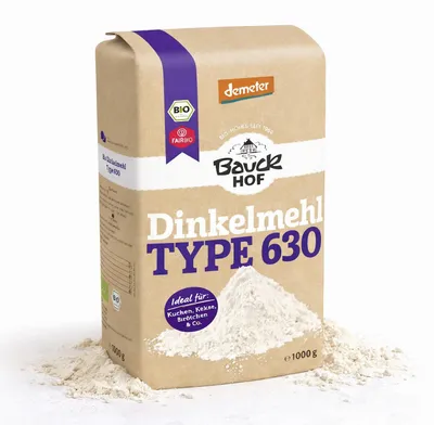 Produktbild von Bauckhof  Dinkelmehl Type 630 hell Demeter - 1 Beutel