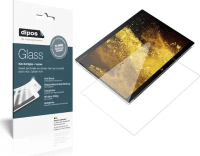 Produktbild von 1x Schutzfolie für HP Elite X2 G4 12.3 Zoll - Anti-Shock 9H Folie dipos Glass Kunststoffglas