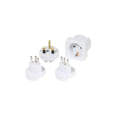 Produktbild von Reisestecker Set Europa, 4 teilig (36217)