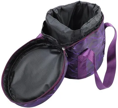 Image de Étui de protection pour cloches de cristal, offrant une bonne protection, portable, sac de rangement, sac pour cloches musicales, protection pour cloches en cristal