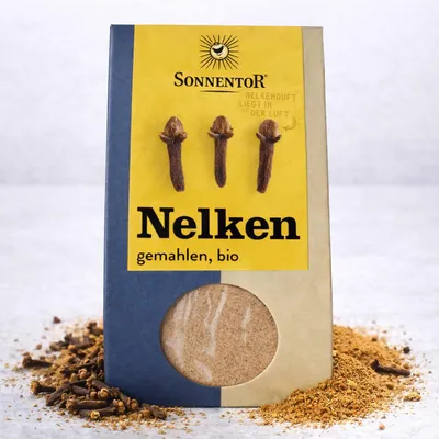 Zdjęcie produktu dla Sonnentor 00394, Przyprawy w proszku, 35 g, Goździki, 218 kcal, 906 kJ, 2,2 g