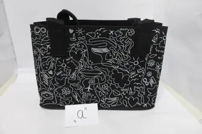Zdjęcie produktu dla Gilde Tasche, rechteckig, "Modern Art", Einliniendesign, Filz, schwarz, VE 4, L. 25 cm, B. 40 cm, H. 26 cm Höhe: 26.00 cm Breite: 40.00 cm Tiefe: 25.00cm 43446