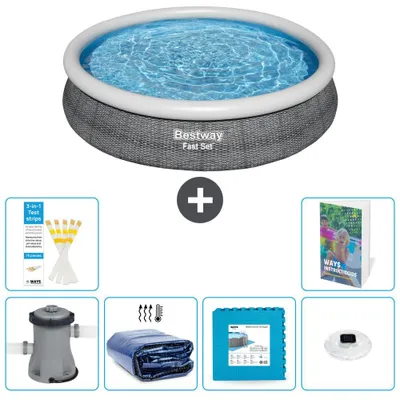 Obrázek produktu pro Bestway Fast Set, kruhový bazén - 366 x 76 cm - 5 dílů, model S326
