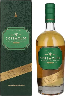 Produktbild von Cotswolds PEATED CASK Single Malt Whisky 59,6% Vol. 0,7l in Geschenkbox