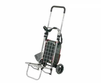 Obrázok produktu pre Crespo AL-120, Hliník, Rudla, Čierna, Šedá, Strieborná, 25 kg, 2 koleso/kolesá, 385 mm