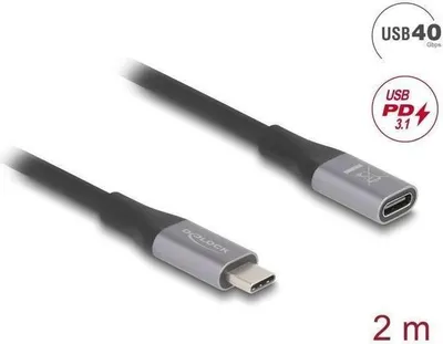 Produktbild von Delock USB-Verlängerungskabel - 24 pin USB-C (M)