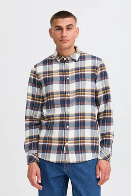 Produktbild von !SOLID SDCHRIS Herren Flanellhemd Hemd Langarmhemd Baumwollmischung regular fit