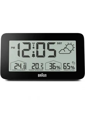 Obrázek produktu pro Budík s meteorologickou stanicí Braun BC13BP