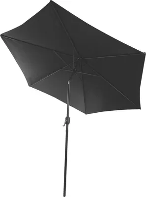 Produktbild von FIELDMANN Garten-Sonnenschirm FDZN 5007, schwarz 300cm
