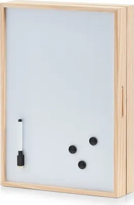 Obrázek produktu pro ZELLER Skříňka na klíče, magnetická tabule, 30x8x42 cm