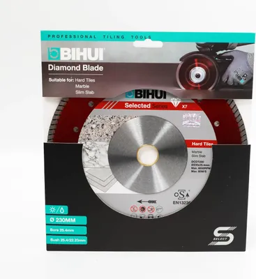 Zdjęcie produktu dla Tarcza diamentowa BIHUI B-Turbo 230mm do płytek