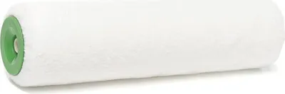 Produktbild von Hochwertige Microfaser Farbwalze 250 mm mit Steckbügel für gleichmäßige Farbaufträge, 1 Stück weiß