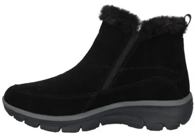 Productafbeelding van Skechers Relaxed Fit: Easy Going - Cool Zip! Enkellaarsjes Plat - zwart - Maat 39