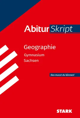 Produktbild von STARK Geographie - AbiturSkript Sachsen (Skripte / Abi - Auf einen Blick!)