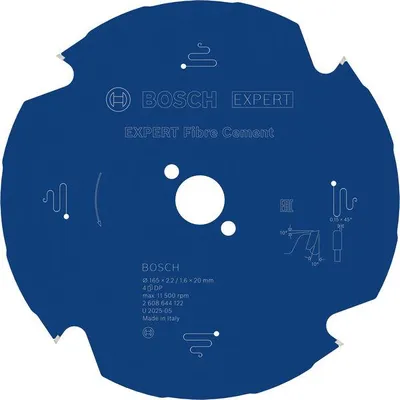 Produktbild von EXPERT Fibre Cement Kreissägeblatt, 165x2,2/1,6x20 mm, Z4