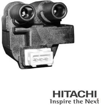 Produktbild von HITACHI 2508766 Zündspule für RENAULT CLIO II (BB0/1/2, CB0/1/2) KANGOO (KC0/1) KANGOO Express (FC0/1) MEGANE I (BA0/1) MEGANE Scenic (JA0/1)