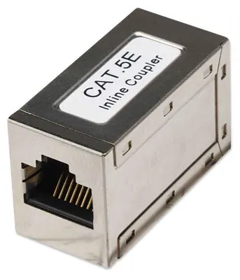 Image de INTELLINET Kupplung RJ45 Cat5e 8P8C Bu/Bu FTP        silber