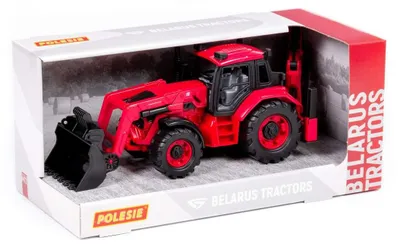 Obrázok produktu pre Polesie 91857 Bieloruský Traktor S Rýpadlom A Nakladačom