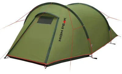 Produktbild von High Peak Kite 3 Extra, Camping, Tunnelzelt, 3 Person(en), Bodenwischlappen, Grün