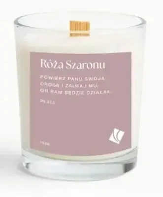 Obrázek produktu pro Vonná svíčka – Šaronova růže – růže