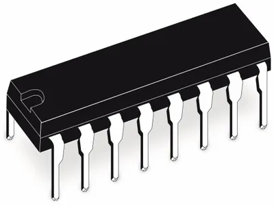 Produktbild von TEXAS INSTRUMENTS Micropower PLL CD4046BE,