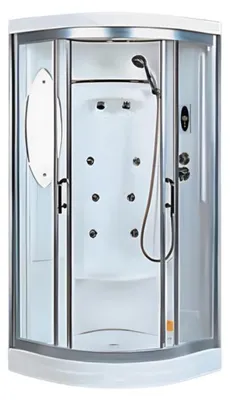 Produktbild von Duschkabine Dusche Luxusduschkabine Wellnessdusche Komfortdusche 120x120 cm