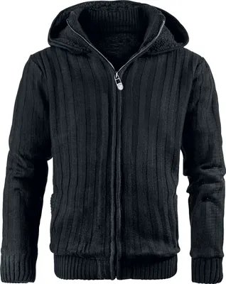 Produktbild von Black Premium by EMP Herren schwarze Übergangsjacke L