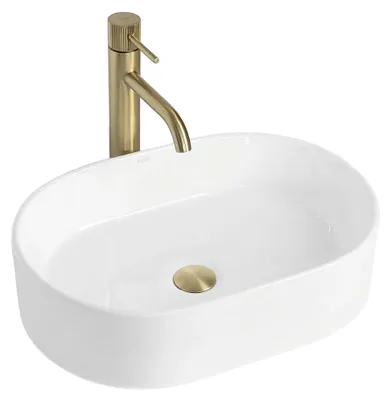 Immagine prodotto di Lavabo Da Appoggio Rea Nadia 46 Bianco