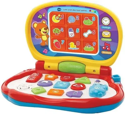 Immagine prodotto di Computer parlante per bambini VTECH BABY Lumi Ordi Des Tout-Petits, giocattolo educativo, 12-36 mesi, multicolore