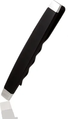 Produktbild von Karisma Hochwertige Herren Edelstahl 316L Krawattennadel / Krawattenklammer / Tie Clip Schwarze Beschichtung TG150-003-W