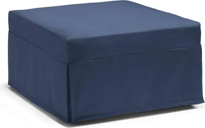Image de Abak - Lit Pliant, bleu, Matelas Inclus, Fabriqué en Italie