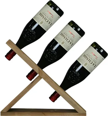 Produktbild von Natural Collections Weinflaschenhalter Altholz 39x28x8cm