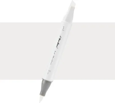 Zdjęcie produktu dla OHUHU dwustronny pędzel i dłuto, CG030 Neutral Grey 03