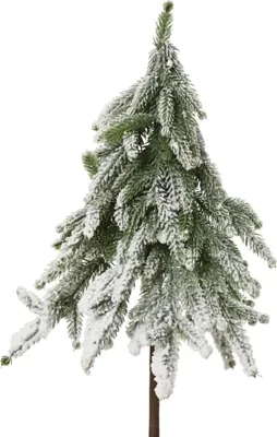 Produktbild von Everlands künstlicher Mini-Baum Kunststoff Ø 20 x 50 cm grün-weiß