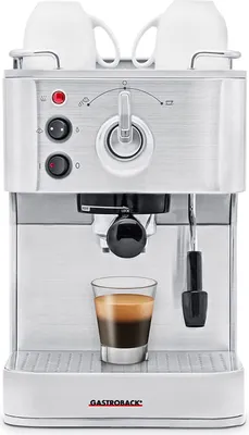 Obrázok produktu pre Gastroback Design Espresso Plus kávovar s Cappuccinatore 15 bar z nerezovej ocele
