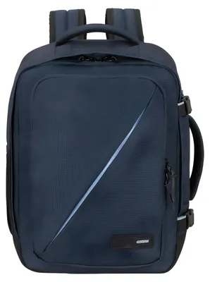 Productafbeelding van American Tourister rugzak reistas met laptopvak Take2Cabin Casual Backpack 26,5L Dark Navy donkerblauw