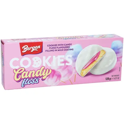 Image de Bonbons Bergen Candy Floss 128 g
