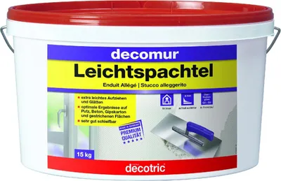 Produktbild von Decotric Decomur Leichtspachtel 15 kg