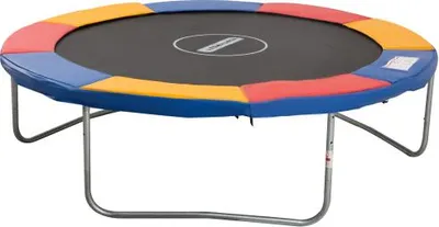 Produktbild von Bunt 305x305x15cm Trampolin Zubehoer Set Randabdeckung Sicherheitsnetz Wetterplane Leiter Fuer 8ft 15ft Polyester