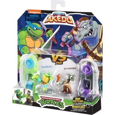 Obrázek produktu pro Leonardo vs. Kraang figurky - Akedo - Moose Toys