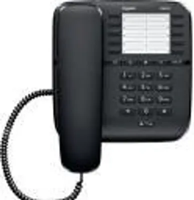Obrázek produktu pro Gigaset DA510, Analogový telefon, Hlasitý odposlech, 20 pol., Černá