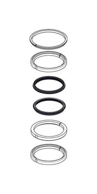 Produktbild von IDEAL STANDARD A860980NU Dichtringset Küche Ceraplan III