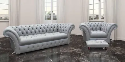 Obrázek produktu pro 4 + 1 XXL Velká Sedací Souprava Chesterfield Čalounění Gauče