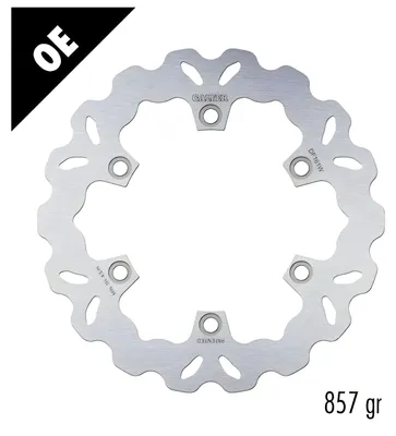Immagine prodotto di Disco freno Galfer Wave, modello DF161, per freni a disco fissi, compatibile con moto R90R