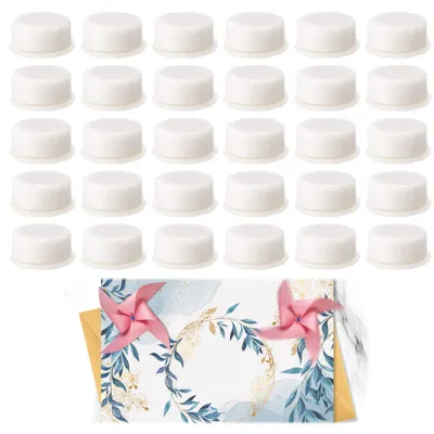 Productafbeelding van Mini-draailagers - 30 stuks voor kaartproductie - Beige