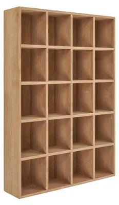 Immagine prodotto di Scaffale da parete Moss in pino naturale 44×10×63 cm