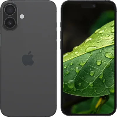 A collage showing the front and back of a smartphone.